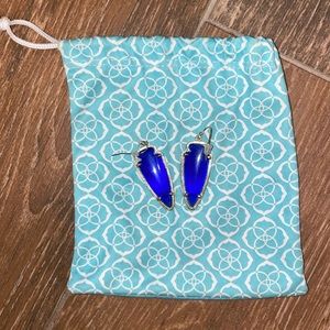 Kendra Scott Earrings, Royal Blue